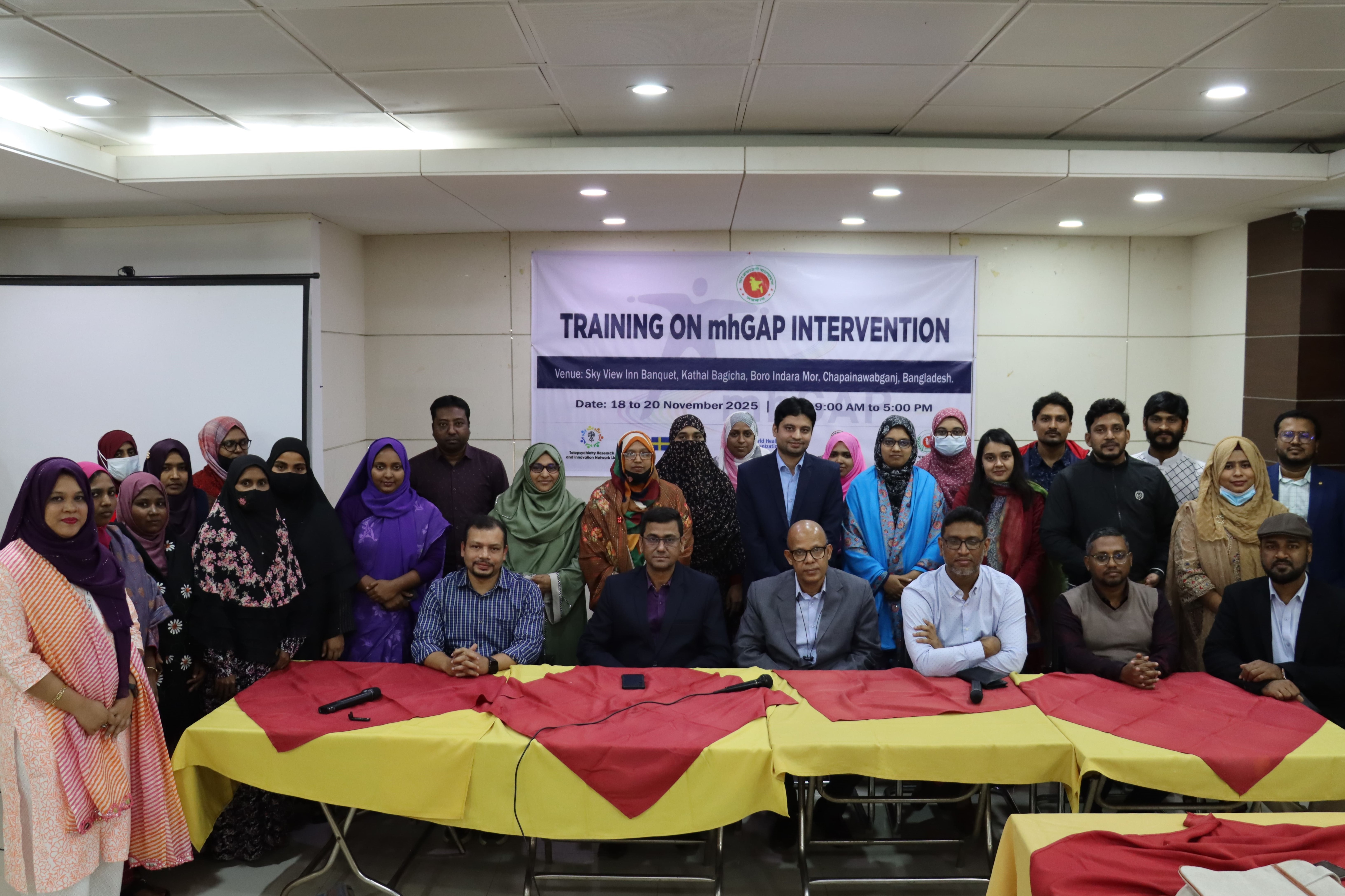 mhGAP Training in Five Selected Districts with the Support of the World Health Organization (WHO)